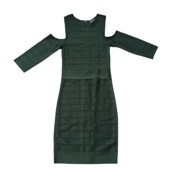 French Connection Dress Size 2 Green - Picture 2 of 10